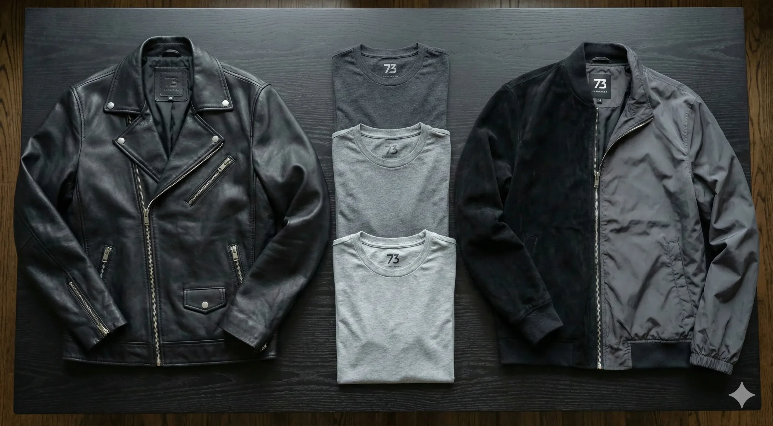 Camisetas y chamarras
